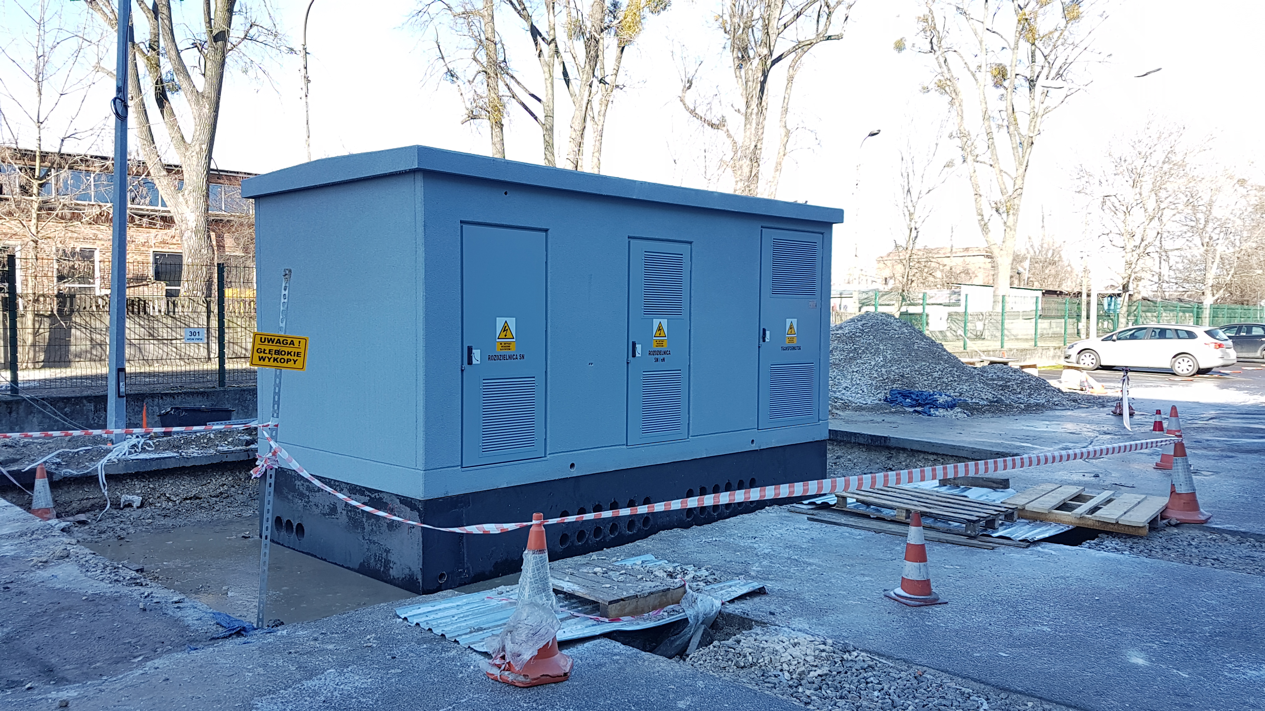 Stacja trafo 900kVA
